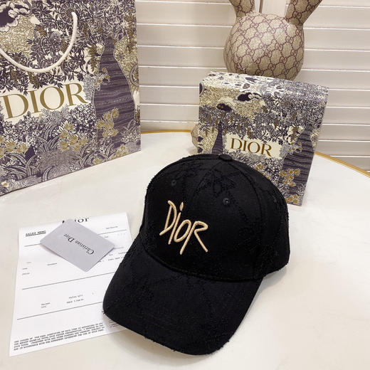 【DIOR迪奥】2021专柜新款刺绣经典款棒球帽 商品图7