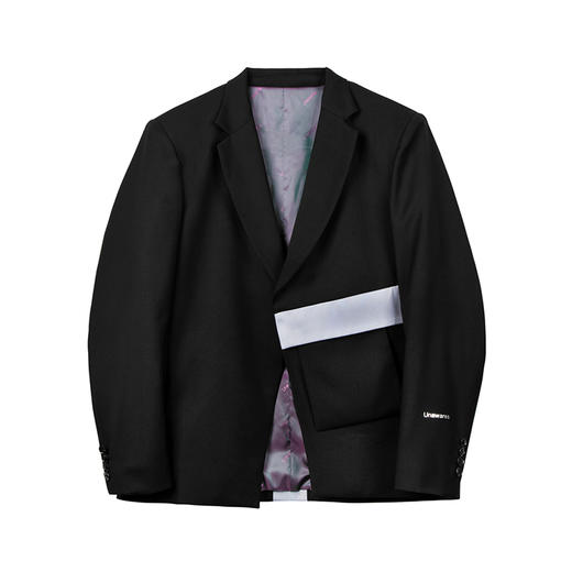Unawares.FW20 开叉剪裁磁吸式单排扣休闲西装 商品图4