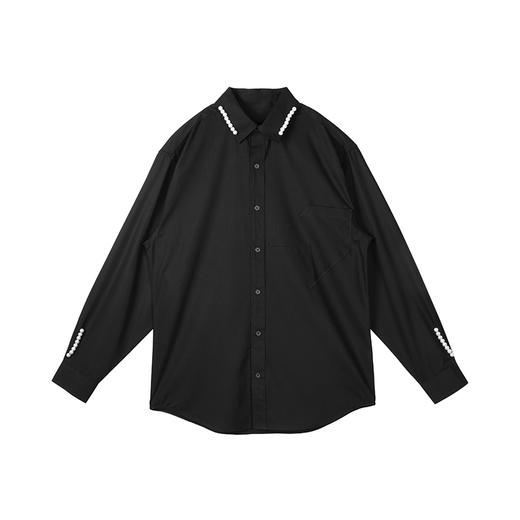 Unawares x FOURTRY 潮流合伙人联名珍珠镶嵌衬衫 商品图4