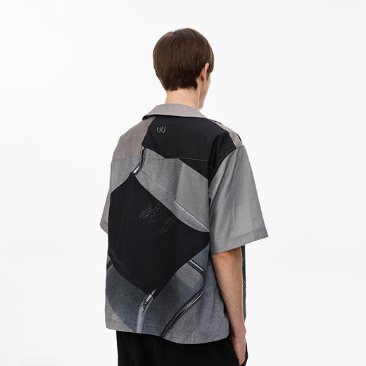 Unawares.SS21 包豪斯椅保龄球短袖衬衫 商品图3