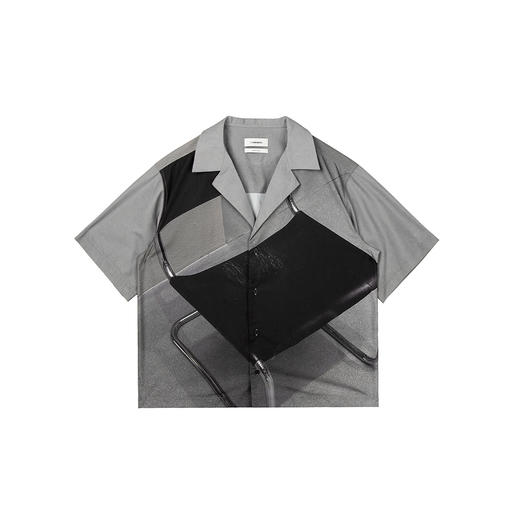 Unawares.SS21 包豪斯椅保龄球短袖衬衫 商品图4