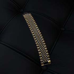 Unawares.FW20 钛钢镀金表带手链