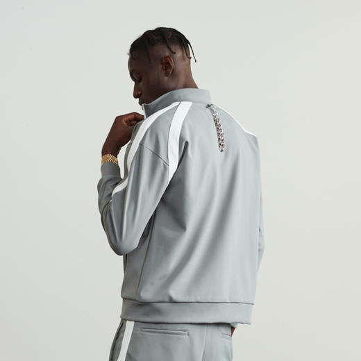 Unawares.FW20 弧形线条运动夹克 商品图3