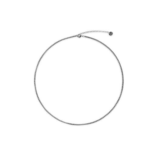 Unawares.SS20 圆弧钛钢细项链 商品图4