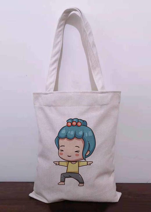 瑜伽包 | 升级版棉麻精品（蓝发女孩系列） 商品图0