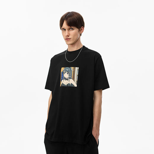 Unawares SS21 兔女郎漫画热转印T恤 商品图0