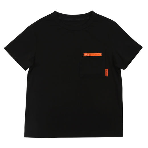 【精纺纯棉t恤】童装撞色短袖T恤男童2021夏新款休闲百搭上衣 商品图6