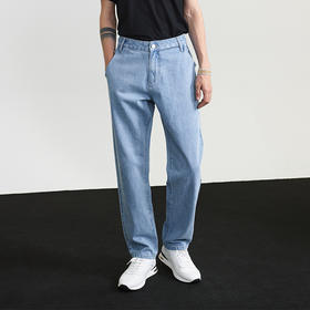 Unawares FW20 柔软水洗多边形口袋牛仔裤