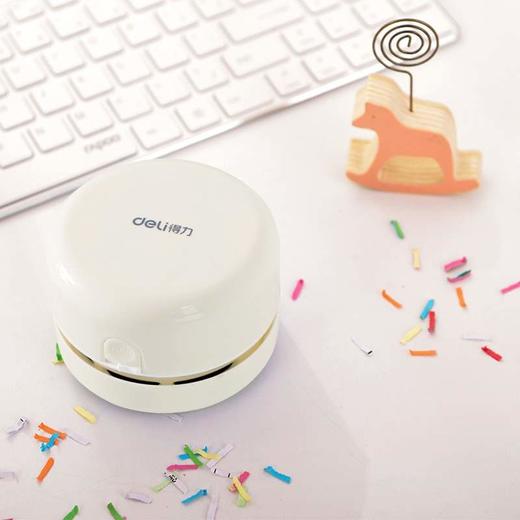 得力18880桌面清洁器(白) 商品图2
