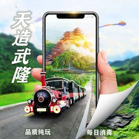 武隆天生三桥龙水峡地鏠仙女山纯玩一日游