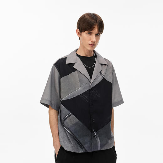 Unawares.SS21 包豪斯椅保龄球短袖衬衫 商品图2