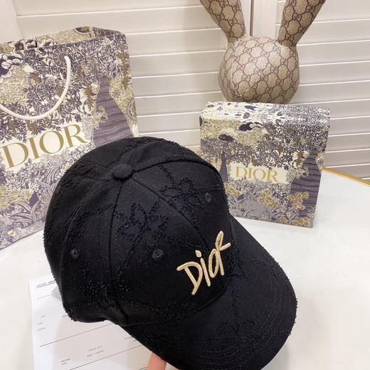 【DIOR迪奥】2021专柜新款刺绣经典款棒球帽 商品图6