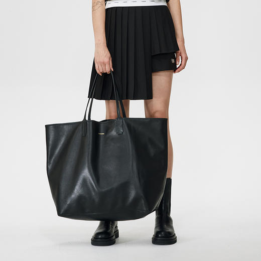 Unawares SS21 头层牛皮托特包 商品图3