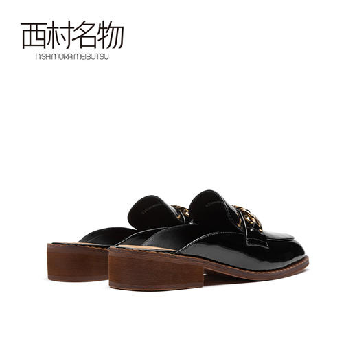 西村名物2021春季新款网红穆勒包头凉鞋外穿凉拖鞋女平底鞋X21AH14031 商品图3