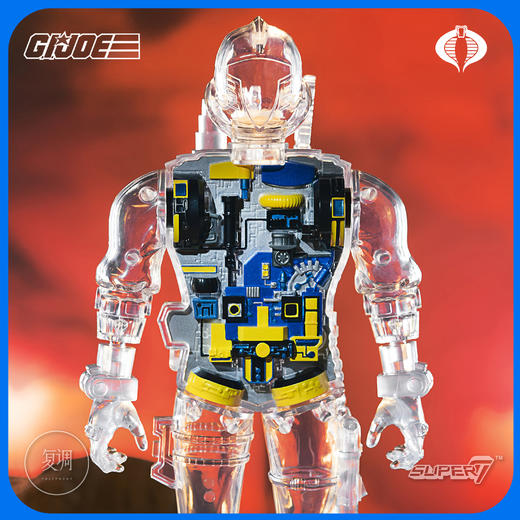 现货Super7 特种部队G.I.Joe B.A.T 11英寸 Super Cyborg 商品图0