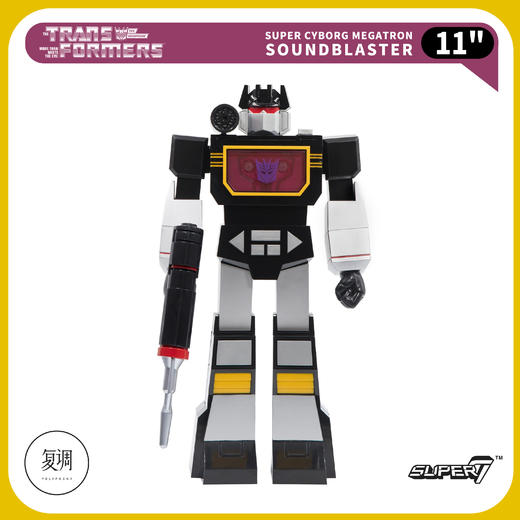 现货 Super7 变形金刚 围城 音板 声波 SoundBlaster 11英寸 商品图4