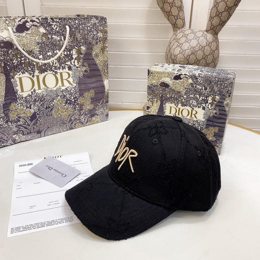 【DIOR迪奥】2021专柜新款刺绣经典款棒球帽 商品图5