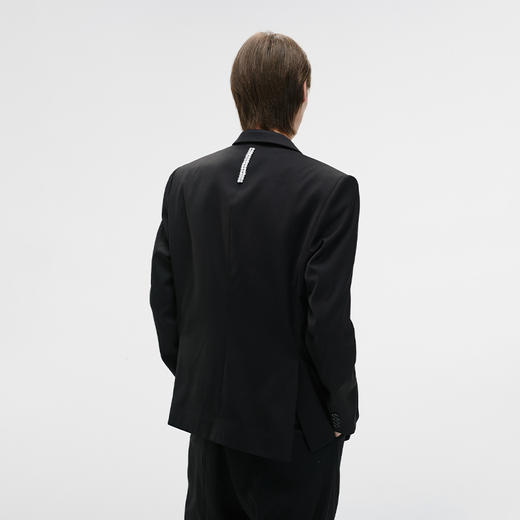 Unawares FW20 镂空镜面镶嵌单排扣西装 商品图1