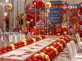 通道区场景布置