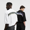 Unawares SS20 镭射蛇纹面料镶嵌短袖马球POLO衫 商品缩略图1