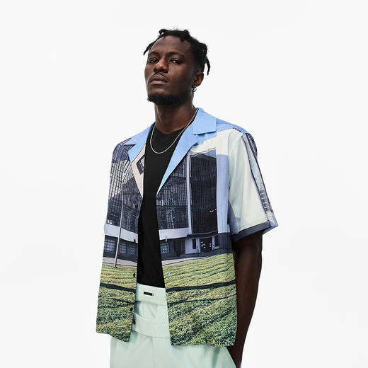 Unawares.SS21 包豪斯学院保龄球衬衫 商品图0