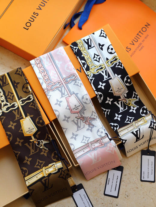 Lv束发带丝巾配礼盒 商品图5