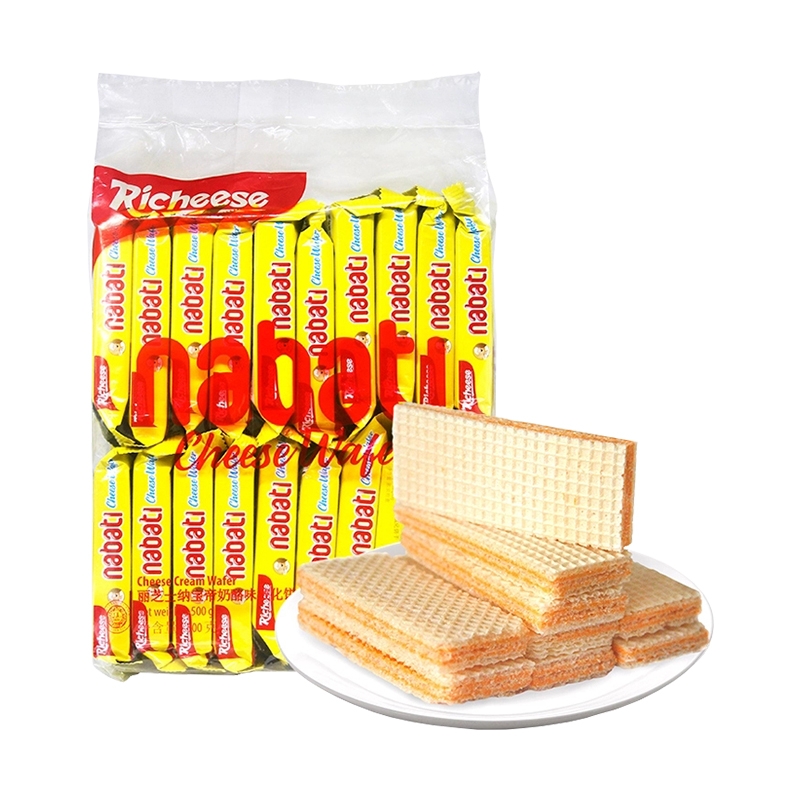 纳宝帝丽芝士奶酪威化饼干袋装