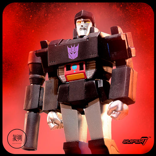 现货 Super 7 变形金刚 黑五限定 3.75挂卡 Transformers 微变 围城 复古 商品图1