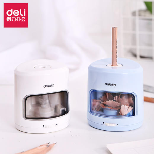 得力0502电动卷笔刀(白) 商品图2