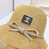 【CHANEL香奈儿】2021新款水钻蝴蝶结草帽 商品缩略图5