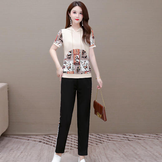 YWE  L21616时尚大码两件套装 商品图2