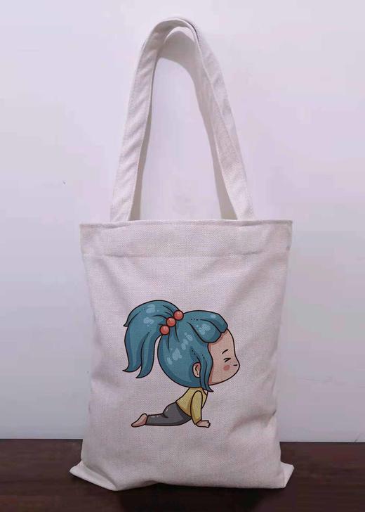 瑜伽包 | 升级版棉麻精品（蓝发女孩系列） 商品图4