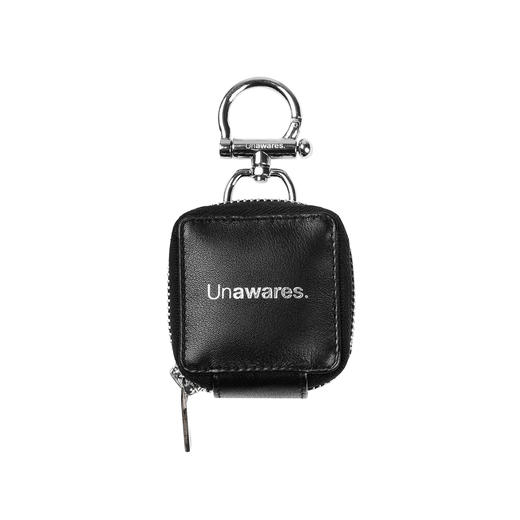 Unawares SS21 头层牛皮定制金属扣耳机包 商品图4