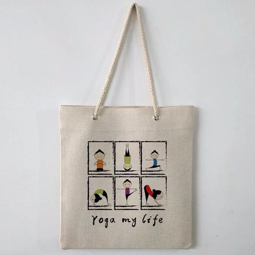 瑜伽包 | 升级版棉麻精品（瑜伽小人组合系列） 商品图1