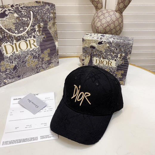 【DIOR迪奥】2021专柜新款刺绣经典款棒球帽 商品图0