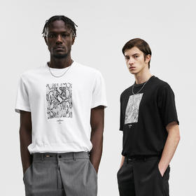 Unawares SS20 蛇纹叠加印花T恤