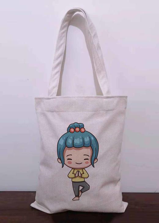 瑜伽包 | 升级版棉麻精品（蓝发女孩系列） 商品图3