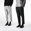 Unawares FW19 彩虹扣松紧腰斜纹面料 宽松休闲裤 商品缩略图0