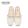 西村名物2021春季新款网红凉拖穆勒鞋女外穿百搭软底玛丽珍T21AH14131 商品缩略图3