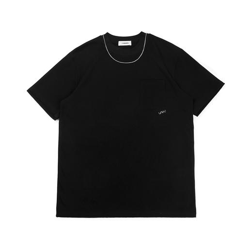 Unawares SS20 项链镶嵌四袖口袋T恤 商品图4
