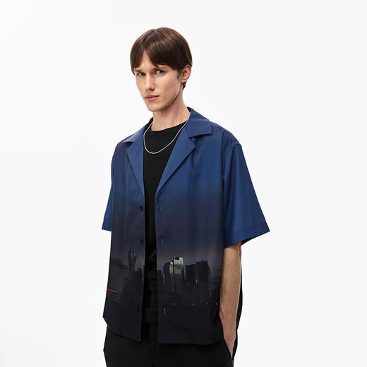 Unawares.SS21 纽约清晨保龄球短袖衬衫 商品图1