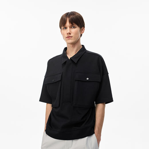 Unawares SS21 胸前大口袋POLO衫 商品图0
