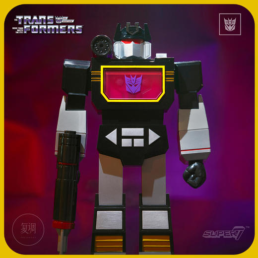 现货 Super7 变形金刚 围城 音板 声波 SoundBlaster 11英寸 商品图0