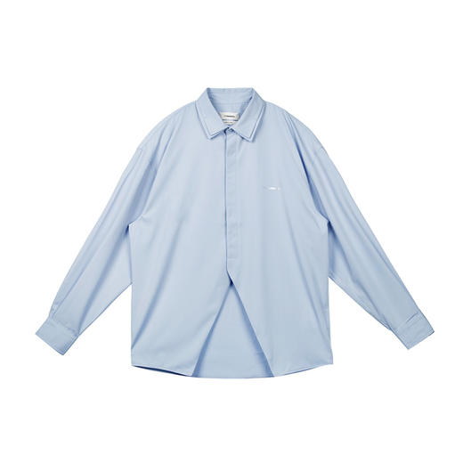 Unawares.FW20  开叉剪裁双层领衬衫 商品图4