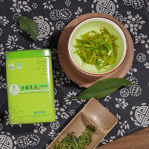 【武汉.新洲】江城百臻武汉大雾山刀楼寨绿茶250g礼盒装(62.5g*4罐）茶叶 商品图4