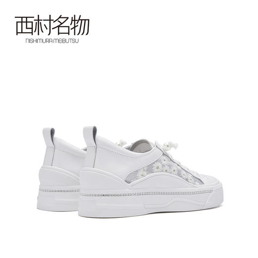 西村名物2021春季新款老爹鞋ins潮爆款小白鞋网红百搭运动鞋X21AM14971 商品图3