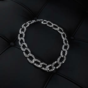 Unawares.FW20 捷克钻镶嵌古巴项链