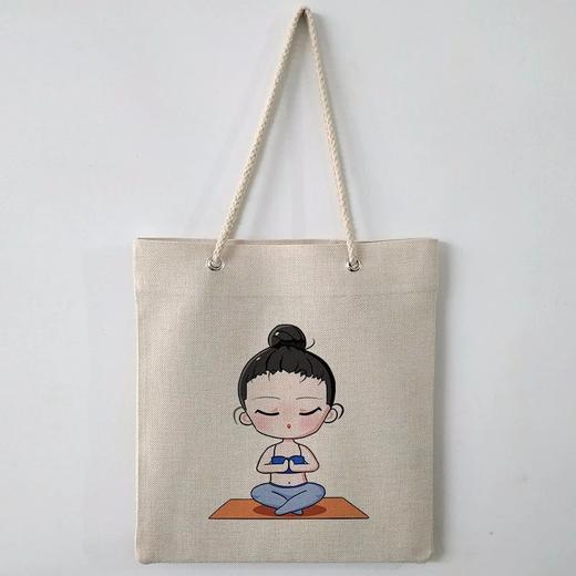 瑜伽包 | 升级版棉麻精品（高温瑜伽体式系列） 商品图1
