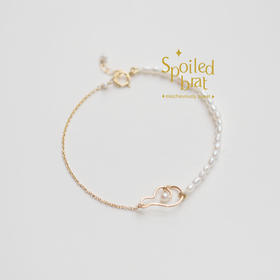 spoiledbrat jewelry祥云珍珠手链