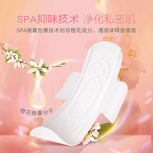 七度空间（SPACE7） 优雅系列 丝柔棉层超薄日用卫生巾245mm*32片 商品图5